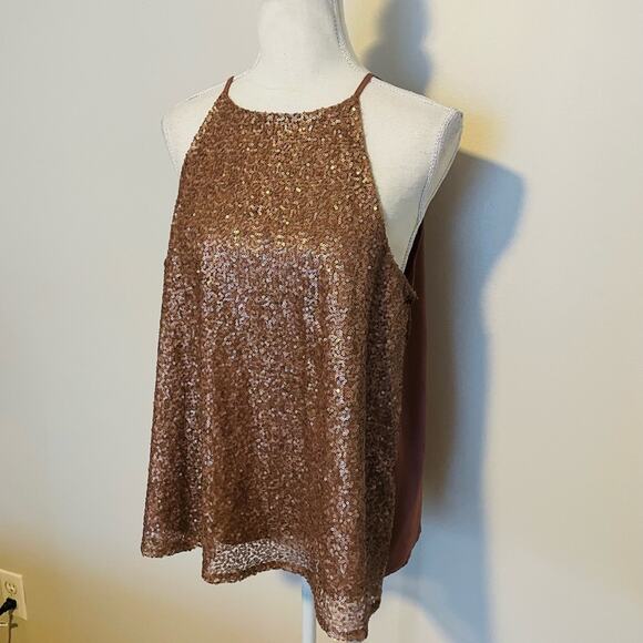 Taylor & Sage Sequin Top - Picture 1 of 5